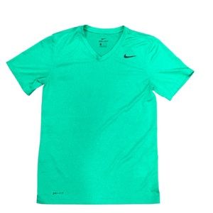 Mens Nike Dri-Fit V-Neck T-Shirt Small